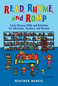 Cover of Read, Rhyme, and Romp by Heather McNeil